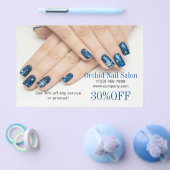 Elegant Esthetician SPA Nail Salon prijslijsten Flyer (Enkel)