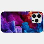 Elegant esthetisch kleurrijk schuim Case-Mate iPhone case (Achterkant (horizontaal))