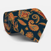 Elegant Ethnic Paisley Stropdas (Opgerold)