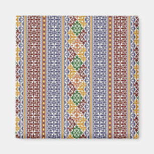 elegant etnic patroon magneet