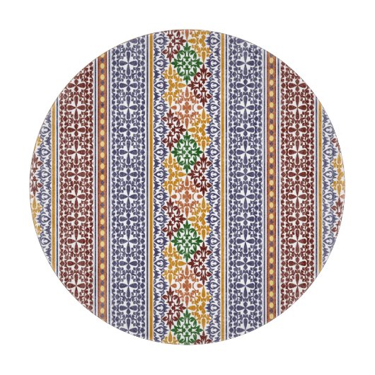 elegant etnic patroon   snijplank (Voorkant)