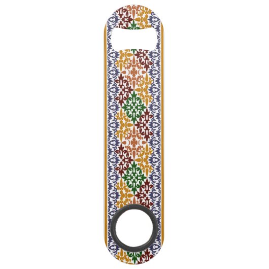 elegant etnic patroon speed flessenopener (Voorkant)