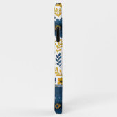 Elegant Etnisch Mediterraan Bloemmotief Case-Mate iPhone Case (Achterkant/rechts)