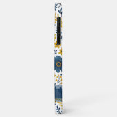 Elegant Etnisch Mediterraan Bloemmotief Case-Mate iPhone Case (Achterkant/links)