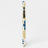 Elegant Etnisch Mediterraan Floral Art Patroon iPhone Hoesje (Linkerkant)