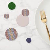 elegant etnisch patroon confetti (Groep)