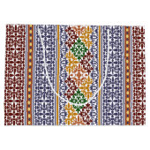elegant etnisch patroon groot cadeauzakje (Achterkant)