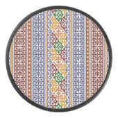 elegant etnisch patroon hockey puck (Voorkant)