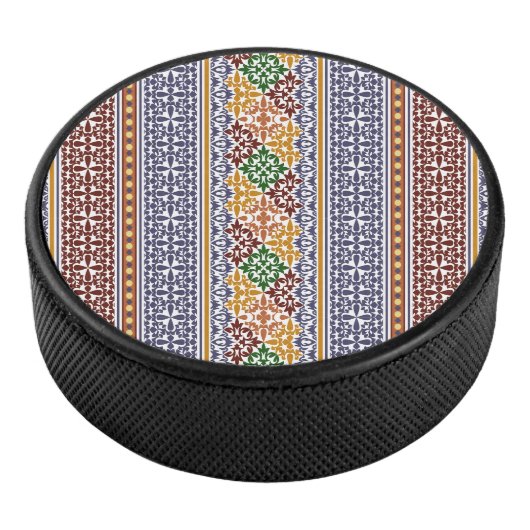 elegant etnisch patroon hockey puck (3/4)
