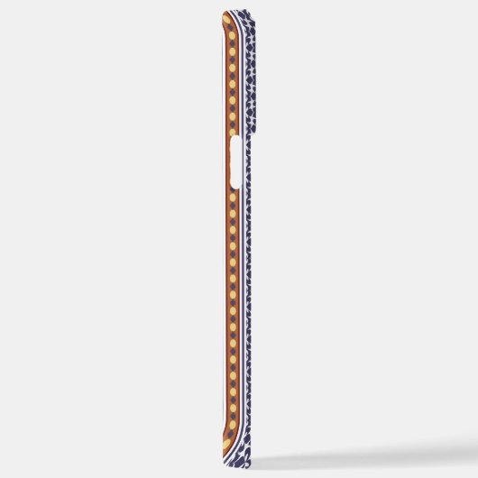 elegant etnisch patroon iPhone hoesje (Rechterkant)