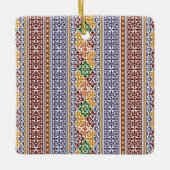 elegant etnisch patroon keramisch ornament (Voorkant)