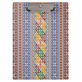 elegant etnisch patroon klembord (Voorkant)