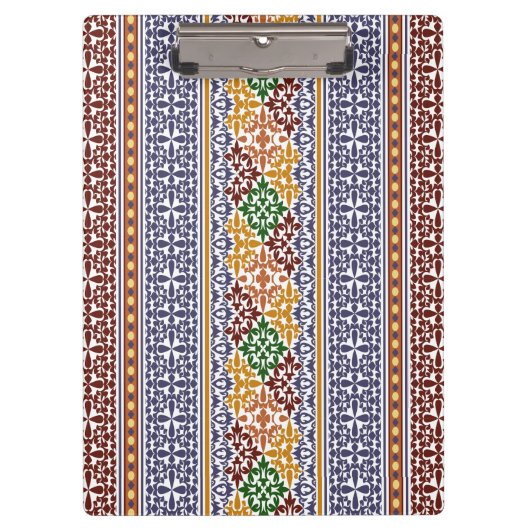 elegant etnisch patroon klembord (Voorkant)