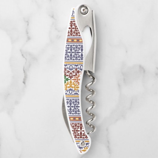 elegant etnisch patroon kurkentrekker (Achterkant)