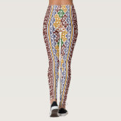 elegant etnisch patroon leggings (Achterkant)