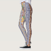 elegant etnisch patroon leggings (Links)
