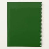 elegant etnisch patroon planner (Achterkant)