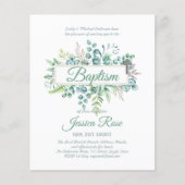 Elegant Eucalyptus Baptism Christening Greenery (Voorkant)