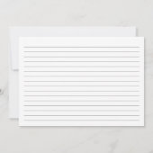 Elegant Eucalyptus Boho Vrijgezellenfeest Recept K Kaart (Achterkant)