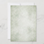 Elegant Eucalyptus Botanical Save the Date (Achterkant)