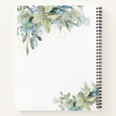 Elegant Eucalyptus botanisch recept Notitieboek (Achterkant)