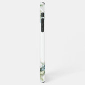 Elegant Eucalyptus Botanische Florenz Monogram iPhone Hoesje (Linkerkant)