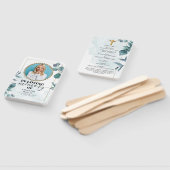 Elegant Eucalyptus Botanische viering van het leve Handwaaier (Niet-gemonteerd)