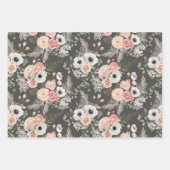 Elegant Eucalyptus Bouquet Inpakpapier Vel (Voorkant 3)