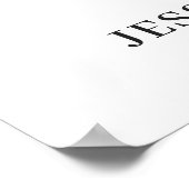 Elegant Eucalyptus COUPLE SHOWER Welcome Sign Poster (Hoek)