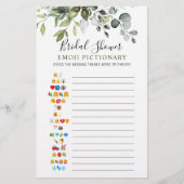 Elegant Eucalyptus dubbelzijdig Vrijgezellenfeest  (Voorkant)