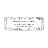 Elegant, Eucalyptus Etiket (Voorkant)