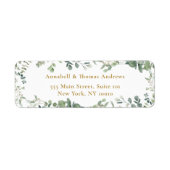 Elegant, Eucalyptus Etiket (Voorkant)