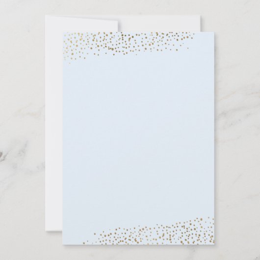 Elegant Eucalyptus First Community Blue Kaart (Achterkant)