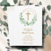 Elegant Eucalyptus First Community Cross Kaart