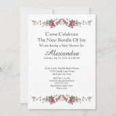 Elegant Eucalyptus Floral Blush Pink (Voorkant)