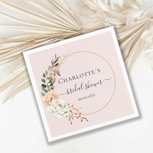 Elegant Eucalyptus Flower Servet