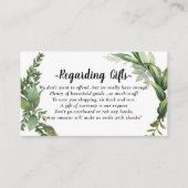 Elegant Eucalyptus Fund Collect Kaarten invoegen (Voorkant)