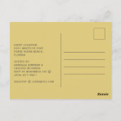 Elegant Eucalyptus Gender Neutral Baby Shower Briefkaart (Achterkant)