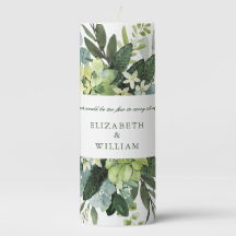 Elegant Eucalyptus Geometric Greenery Wedding