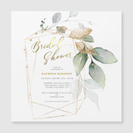 Elegant Eucalyptus Gold Greenery Vrijgezellenfeest