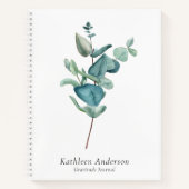 Elegant Eucalyptus Gratitude Journal Notitieboek (Voorkant)