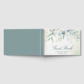 Elegant Eucalyptus Greenery Baby shower Gastenboek (Volledig)