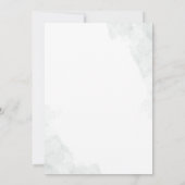 Elegant Eucalyptus Greenery Blush Vrijgezellenfees Kaart (Achterkant)