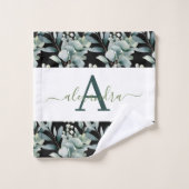 Elegant Eucalyptus Greenery Botanical Towel Set Bad Handdoek (Wasdoekje)