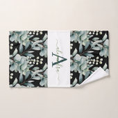 Elegant Eucalyptus Greenery Botanical Towel Set Bad Handdoek (Handdoek)