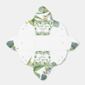 Elegant Eucalyptus Greenery Favor Dank je Bedankdoosjes (Uitgevouwen)