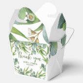 Elegant Eucalyptus Greenery Favor Dank je Bedankdoosjes (Geopend)