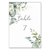 Elegant Eucalyptus Greenery Kaart (Achterkant)