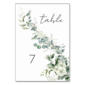Elegant Eucalyptus Greenery Kaart (Voorkant)