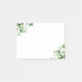 Elegant Eucalyptus Greenery Post-it® Notes (Voorkant)